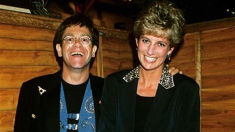 Elton John and princess diana